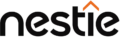 Nestie logo featuring the brand name in black with an orange accent above the letter "i."